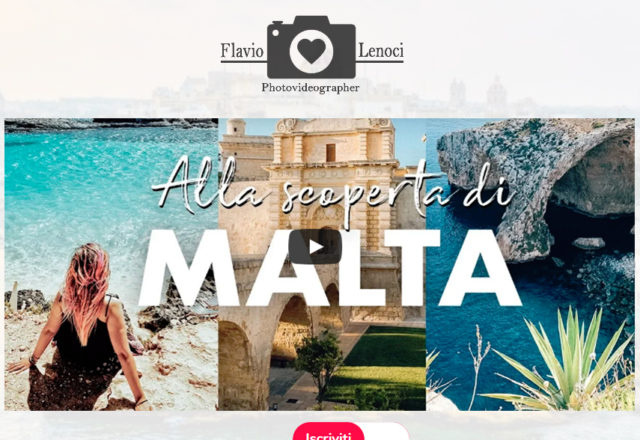 Shot fotografico a Malta in regalo!